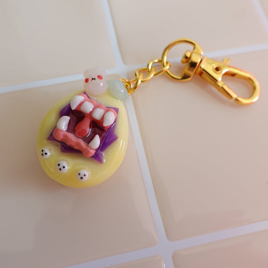 Spooky Tama Keychain