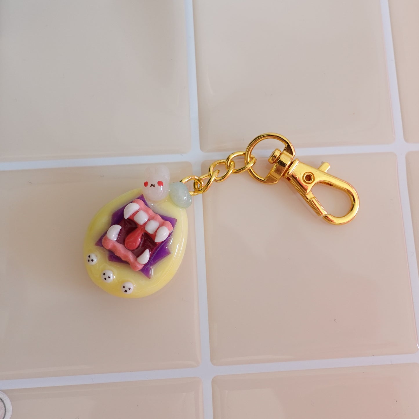 Spooky Tama Keychain