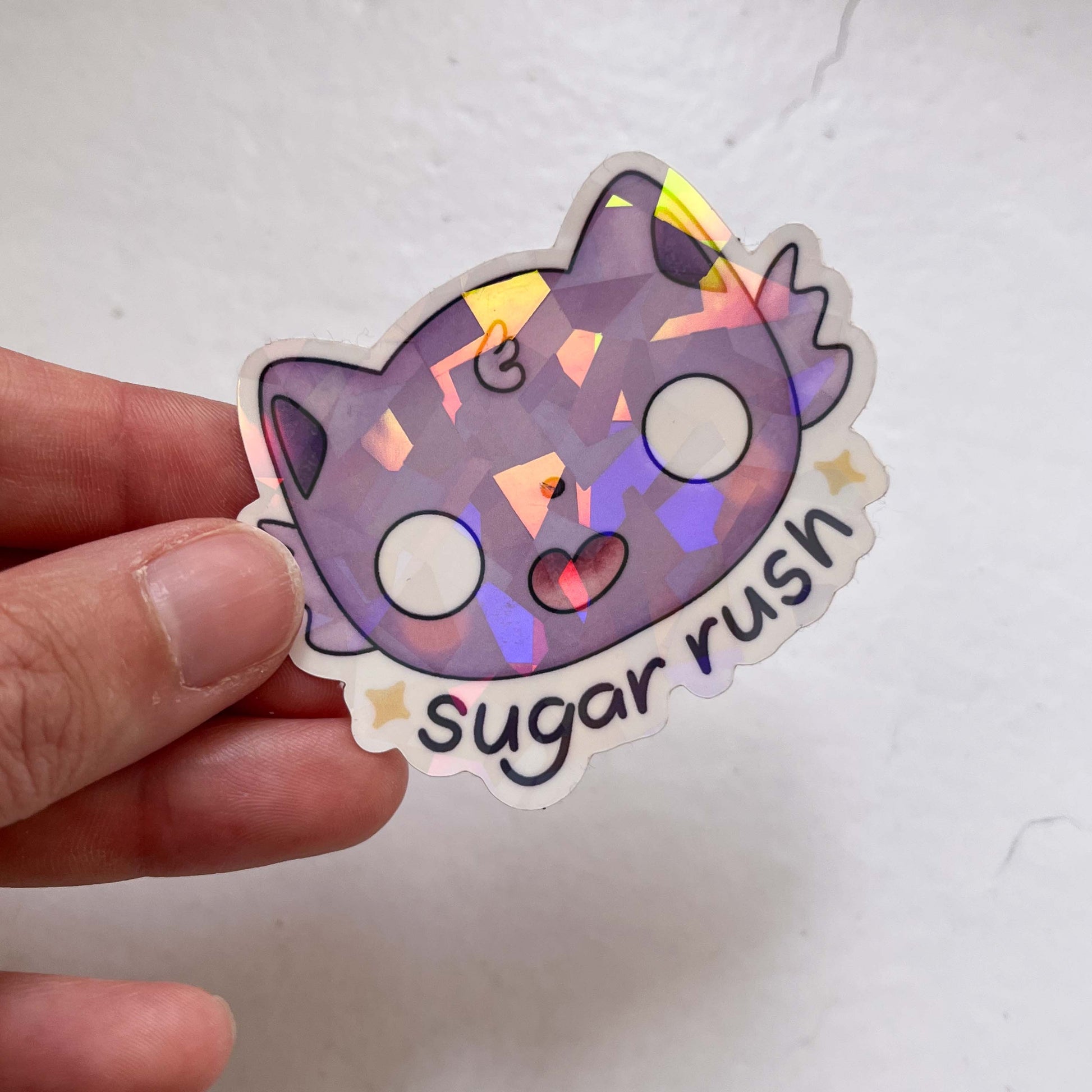 sugar rush bat sticker