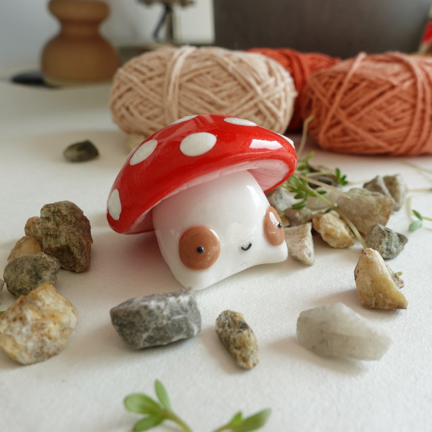 Mushy Desk Friend: A cute and squishy desk accessory, perfect for adding personality to your workspace.