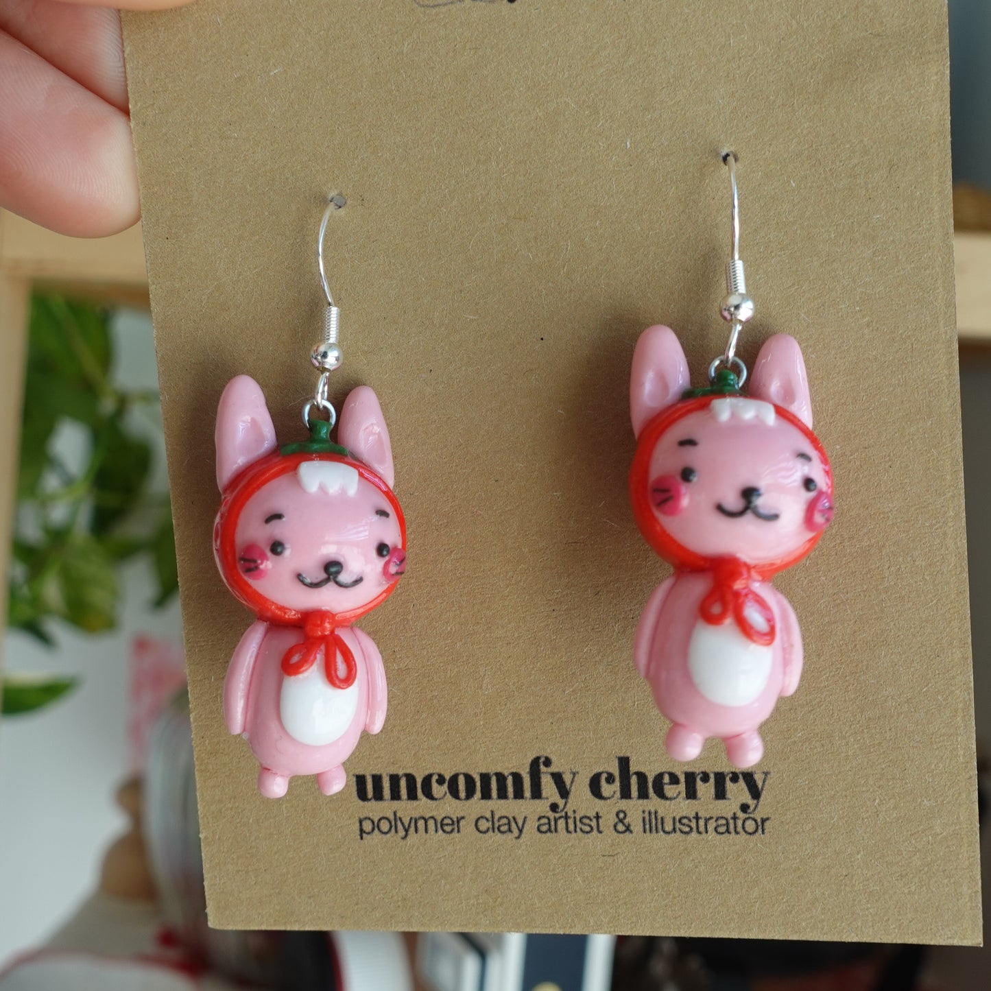 Strawbun Earrings