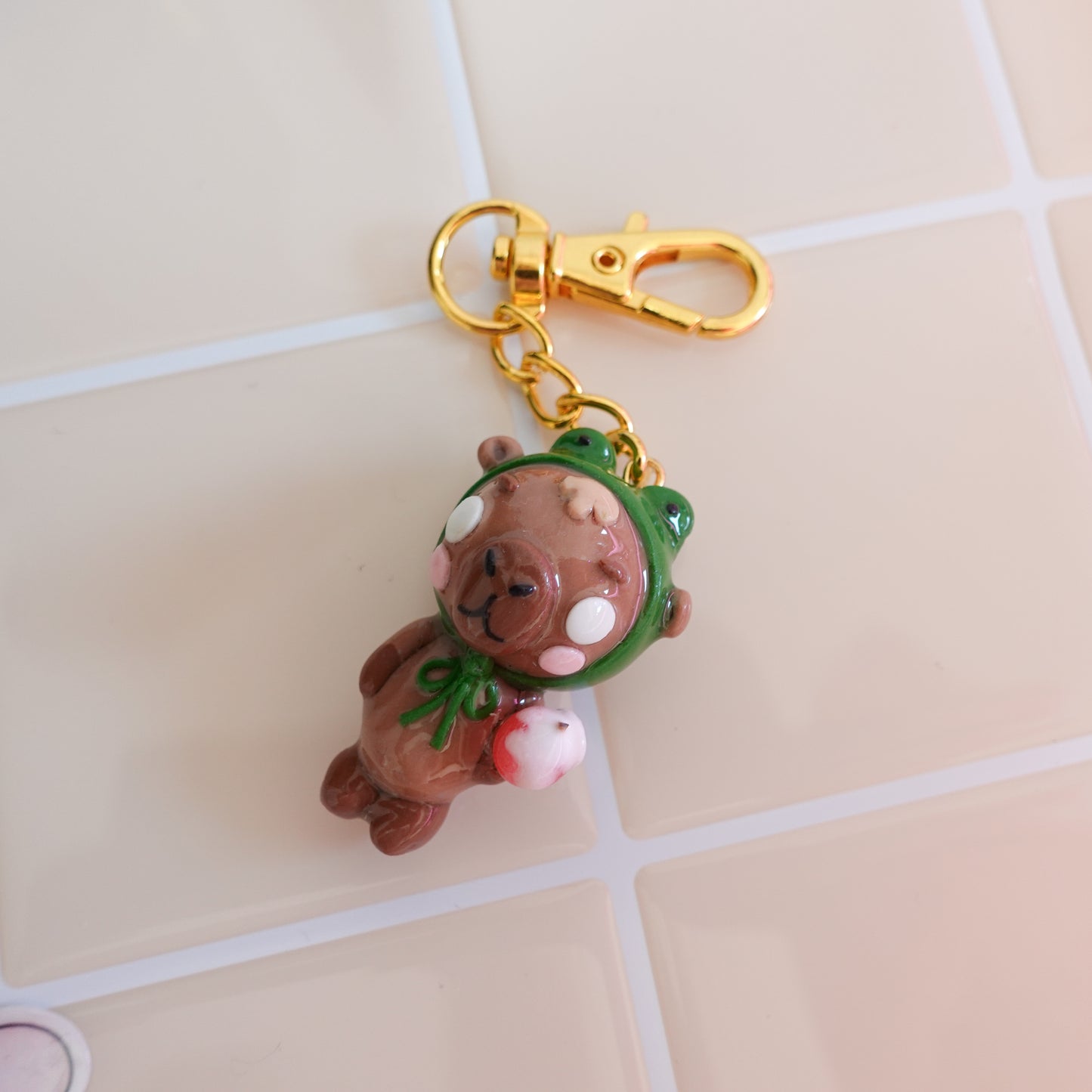 Capybara Keychain