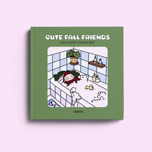 Cute Fall Friends Coloring Book