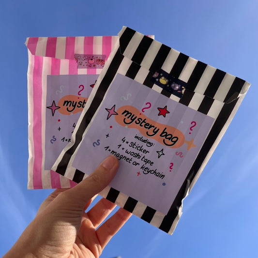 Halloween-themed Trick or Treat Mystery Bag from the Midnight Sweets Collection, featuring kawaii packaging with spooky and candy-inspired designs.