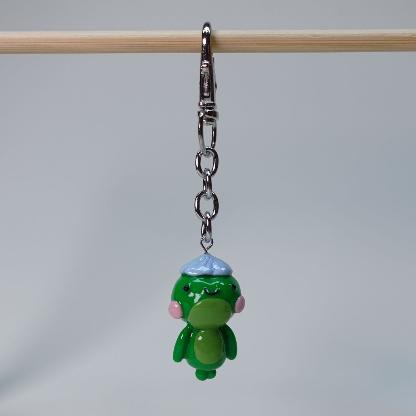 Spring Frog Keychain