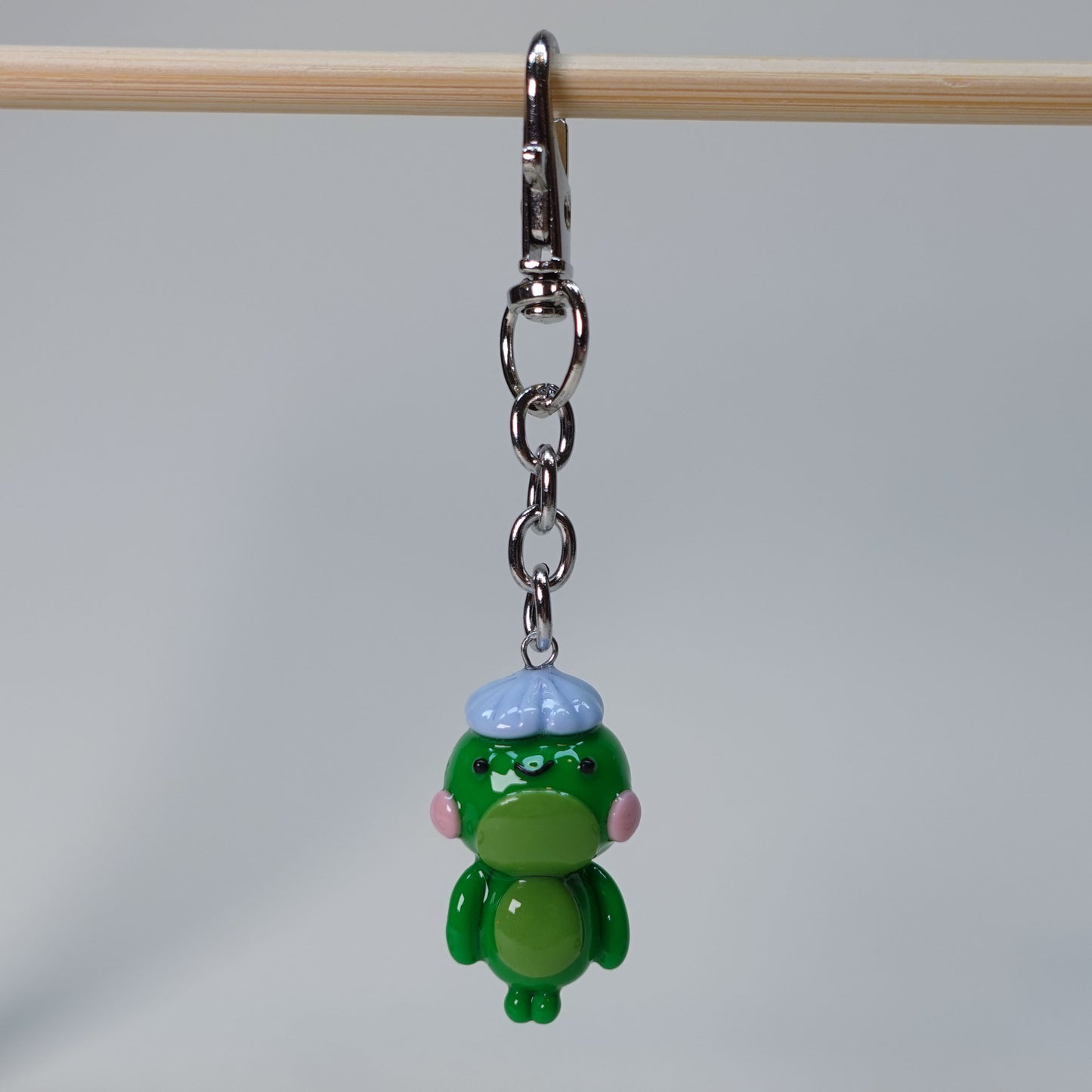 Spring Frog Keychain