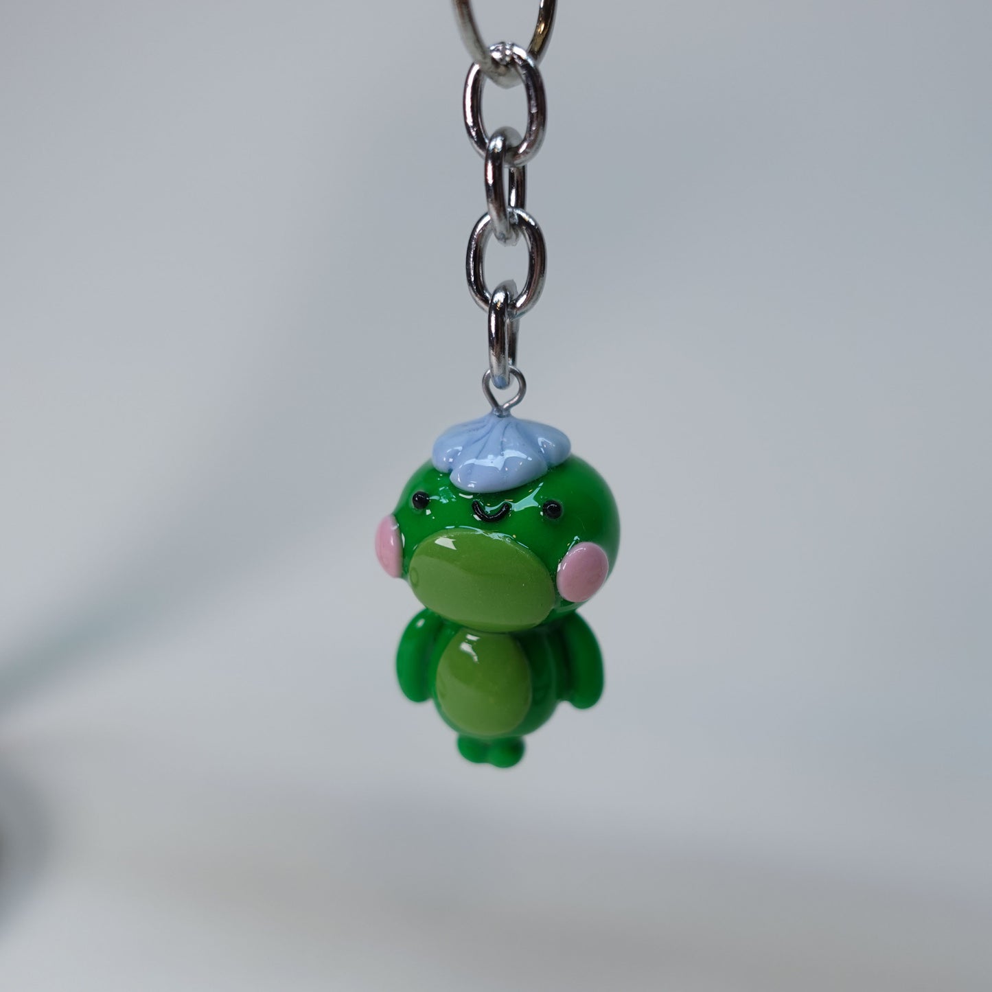 Spring Frog Keychain