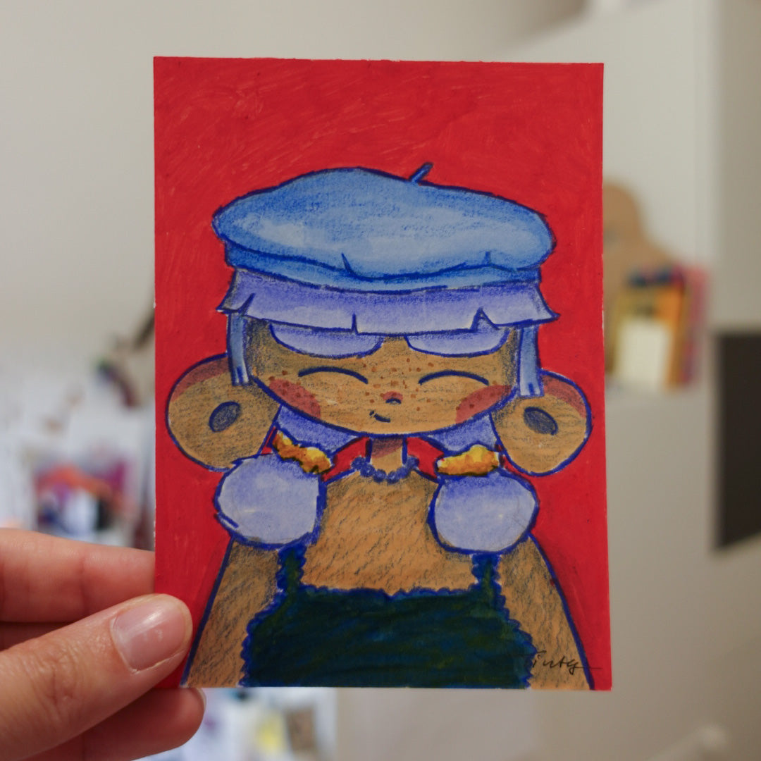 Tiny Original Charakter Paintings